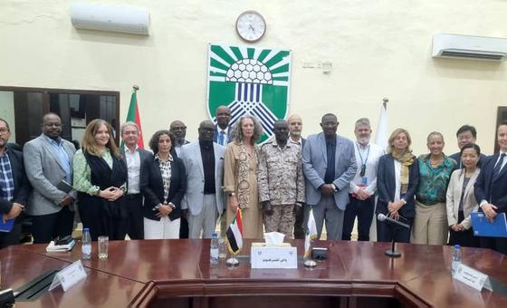 联合国苏丹国家工作队在撤离两年半后重返喀土穆。